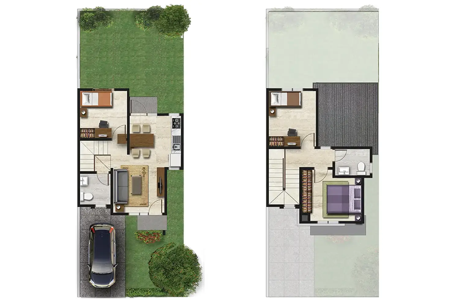 Denah Rumah Bismarckia 85 126